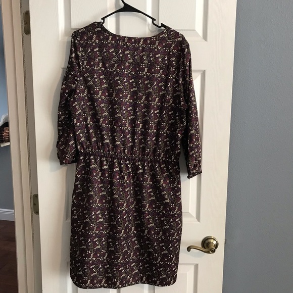 Lands End Canvas Dress Size 12 Floral - Picture 4 of 7